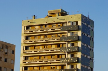 Varosha, once famous beach resort destination is now spooky ghost town, now only with few tourist...