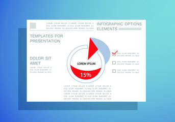 Cards for business data visualization