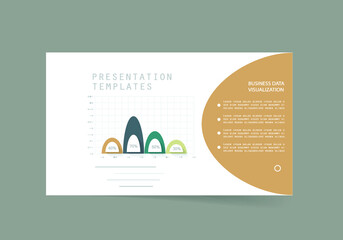 Cards for business data visualization