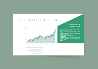 Cards for business data visualization