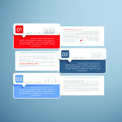 Elements for business data visualization, Modern infographic design, vector set templates