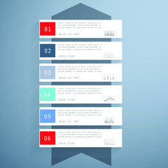 Elements for business data visualization, Modern infographic design, vector set templates