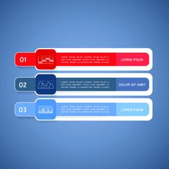 Elements for business data visualization, Modern infographic design, vector set templates