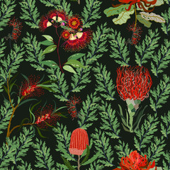 Floral seamless pattern.