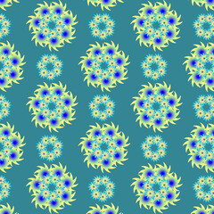 seamless pattern with flowers, vector illustration,for design packaging and textile