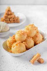 Luqaimat - Sweet ramadhan dumplings. arab sweets