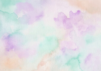 Abstract pastel watercolor texture background