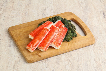 Crab stick fish surimi snack