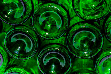 wine bottles photo of the bottom