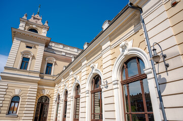 Train station bulding of Szombathely