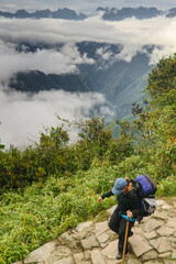 Fototapeta premium Classic Inca Trail Trek