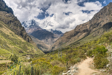 Fototapeta na wymiar Classic Inca Trail Trek