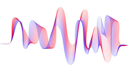 abstract gradient color  wave line background wallpaper, background illustration template