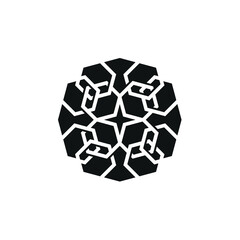 Simple Star Pattern Logo design inspiration