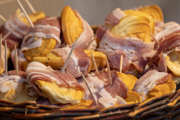 Traditional polish smoked cheese 