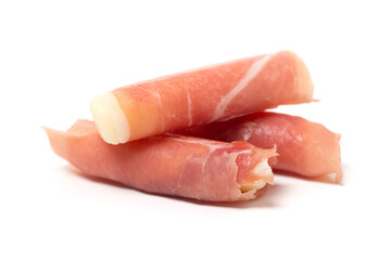 Rohschinkenröllchen mit Käse