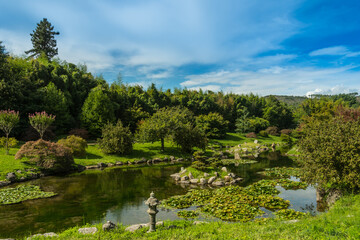 botanical park in the south of france