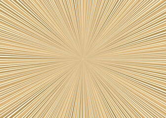 Wood marquetry in starburst radial pattern