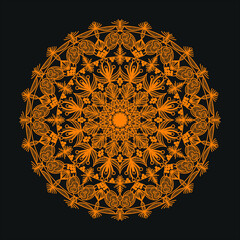 Mandala design Nice mandala golden mandala