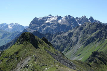 Obraz premium Madrisa bei Gargellen