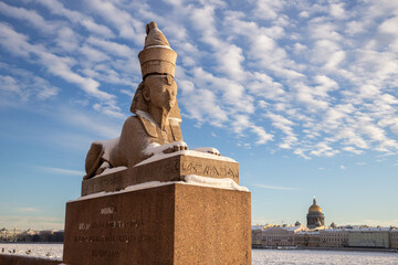 Sphinx in Saint-Petersburg