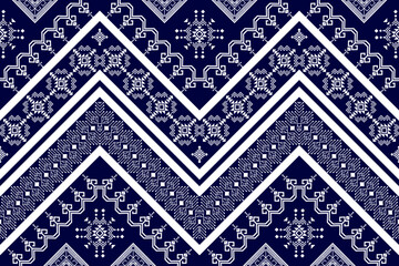 Geometric Moroccan ethnic pattern design. Aztec fabric carpet mandala ornament chevron textile decoration wallpaper. Tribal turkey African Indian traditional embroidery vector illustrations background