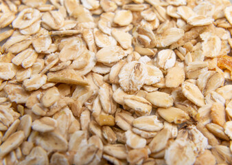 close up of oatmeal