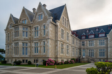 Fototapeta na wymiar Magdalena Palace in Santander, Cantabria, northern Spain