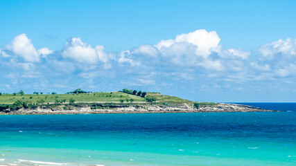 Seascape in Santander, northern Spain