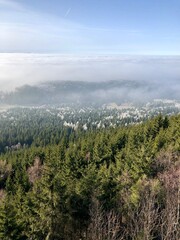 Obraz premium Großer Hermannsberg im Herbst