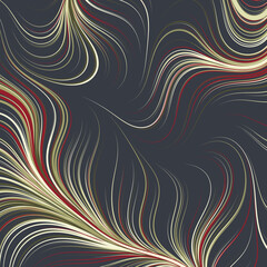 Abstract Perlin Noise Geometric Pattern generative computational art illustration