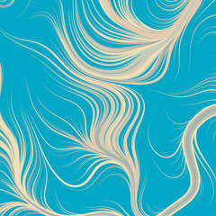 Fototapeta premium Abstract Perlin Noise Geometric Pattern generative computational art illustration