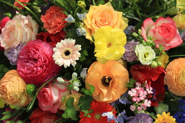 Mixed spring bouquet