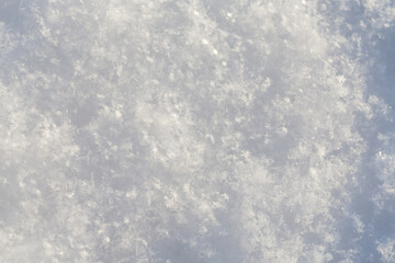 Pure snow texture