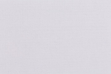 Background from white coarse canvas texture