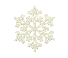 Snowflake Isolated on a White Background
