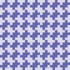 Simple modern background. Vector seamless pattern in Very Peri color.
