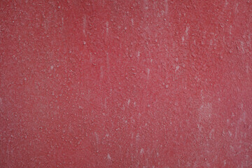 red metal container door covered with frost