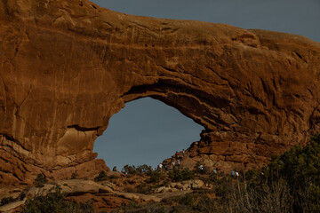 Window Arch, Arches National Park, Moab, Utah