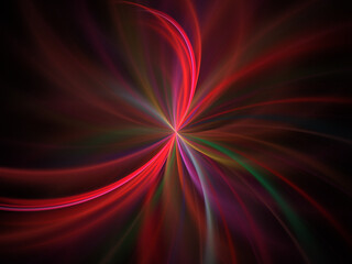 Decorative abstract background for modern design. colored fractals and geometric shapes