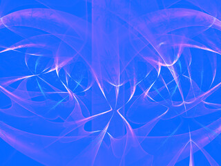 Decorative abstract background for modern design. colored fractals and geometric shapes