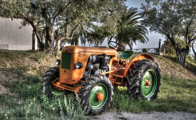 Obraz premium The Tractor