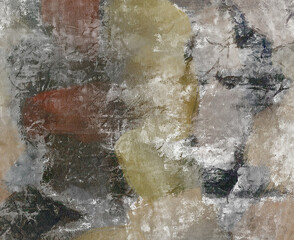 Naklejka premium Painting on canvas. Abstract background