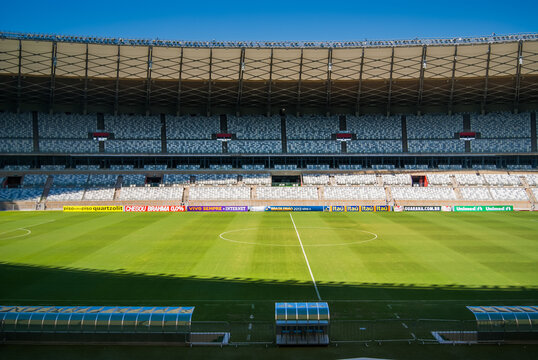 BELO HORIZONTE, MINAS GERAIS, BRAZIL - JULY 30, 2013: Governor Magalh&atilde;es Pinto Stadium