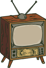 Vintage Television Set