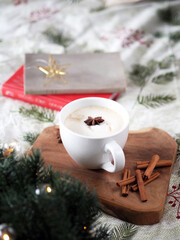 Cappuccino w wersji świątecznej na rozgrzanie