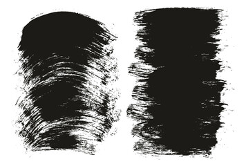 Round Brush Regular Long & Curved Background Mix Artist Brush High Detail Abstract Vector Background Mix Set 