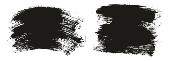 Round Brush Regular Long & Curved Background Mix Artist Brush High Detail Abstract Vector Background Mix Set 