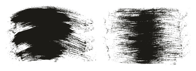 Round Brush Regular Long & Curved Background Mix Artist Brush High Detail Abstract Vector Background Mix Set 