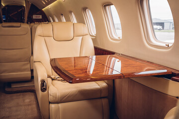 Private Jet interior © James Heming